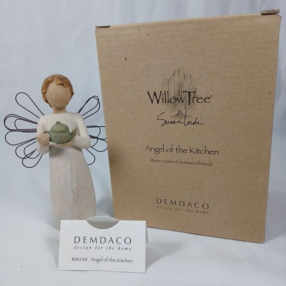Willow Tree "ANGEL of the KITCHEN" 2004 by Susan Lordi Demdaco #26144 Broke hand - Picture 1 of 6